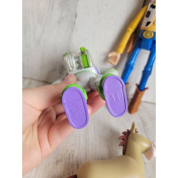 Toy Story play set Bullseye buzz Lightyear Woody toy figure - Picture 12 of 15